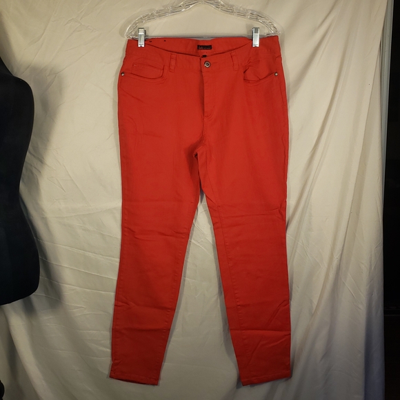 sofia by sofia vergara Denim - Sofia by Sofia Vergara Red Denim Jeans - 12